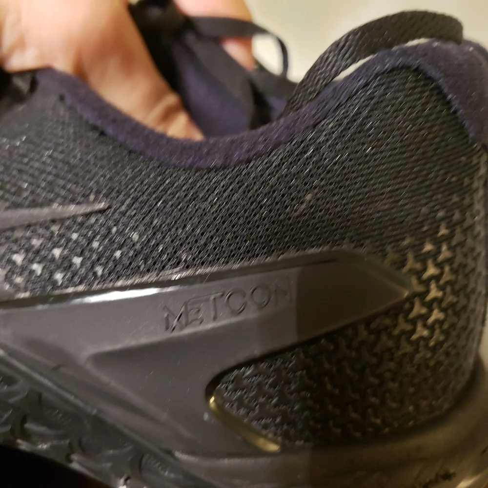 Nike Metcon 4 Triple Black Cross Training Gym Shoes size 9 - Picture 11 of 11